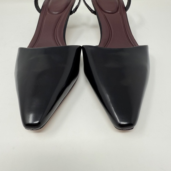 New Vince Sarita Kitten Heel Pump Black Sz 8.5 - Picture 7 of 10